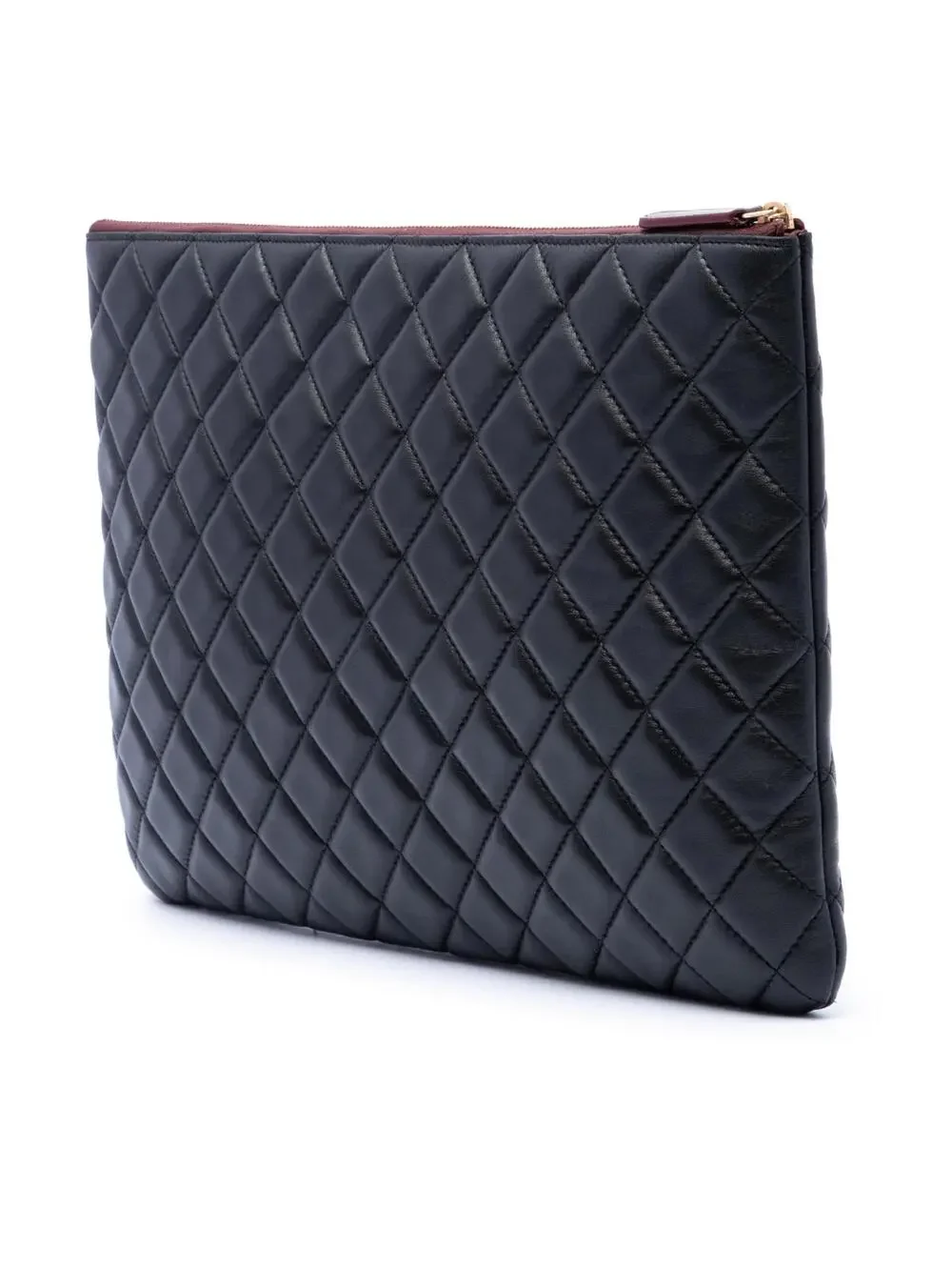 Chanel Large Quilted Lambskin O Case #290110C10B